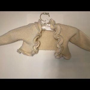 Wool cropped sweater